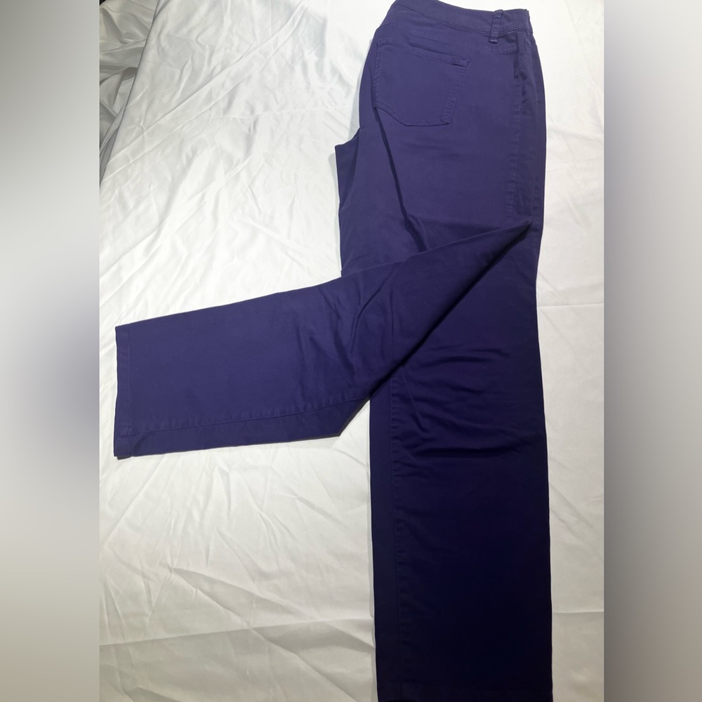 Chico’s purple Jeans, size 1. 97% cotton, 3% spandex